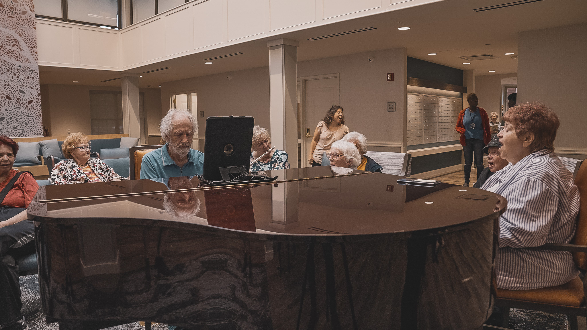 Lester's Active Assisted Living Keeps Our Seniors Moving in the Colder Months!
