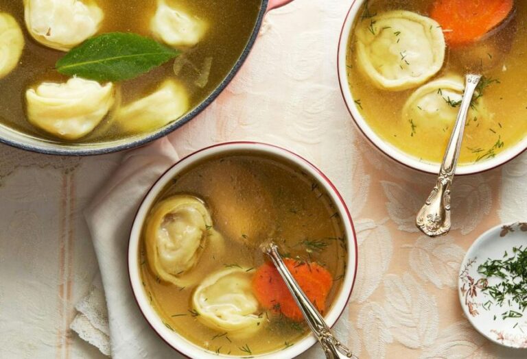 Jewish Comfort Foods: Chicken Soup with Kreplach